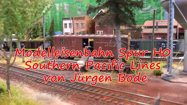 Modelleisenbahn Southern Pacific Lines in Spur H0 von Jürgen Bode