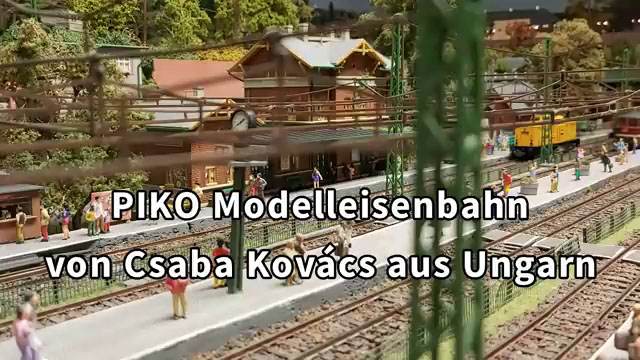 PIKO Modelleisenbahn - Eine bemerkenswerte DDR Spur H0 Modellbahn aus Ungarn