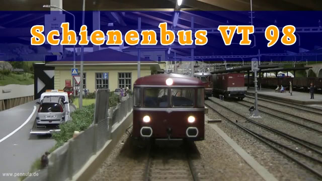 Schienenbus VT 98 in Spur 0 von Lenz Digital Modellbahn