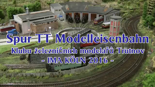Spur TT Modelleisenbahn aus Tschechien vom Modell-Eisenbahn-Club  KZM Trutnov
